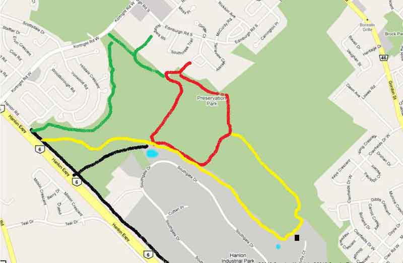 Map of Preservation Park